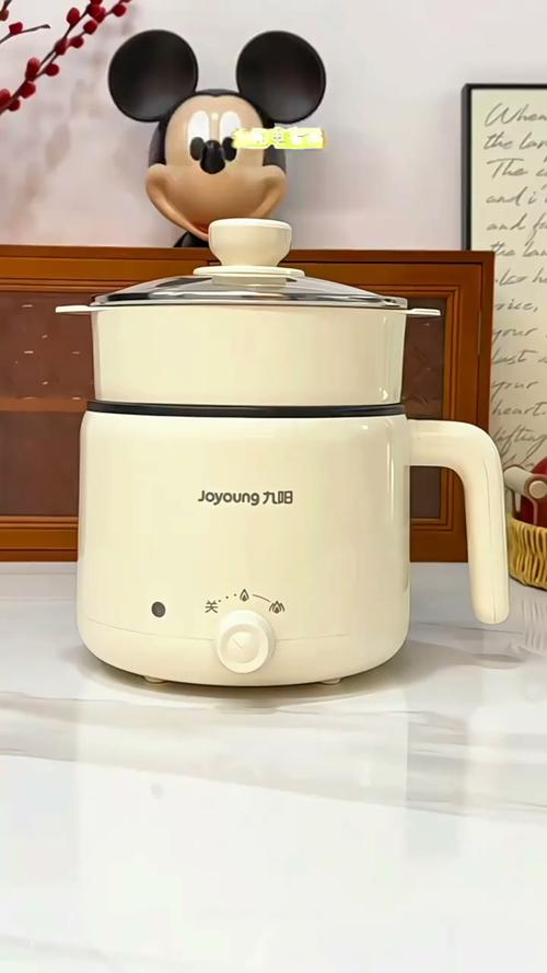 8L小容量800W大火力電煮鍋 三檔調(diào)節(jié)、不粘易清洗，上蒸下煮全能手